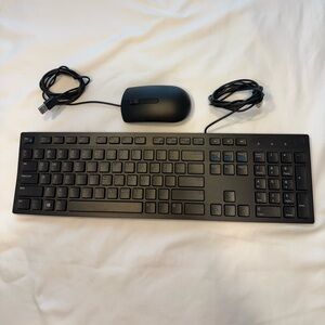 Dell Keyboard KB216p and Mouse MS116 Wired Combo